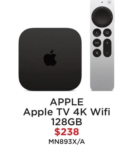 Apple Apple TV 4K Wifi 128GB