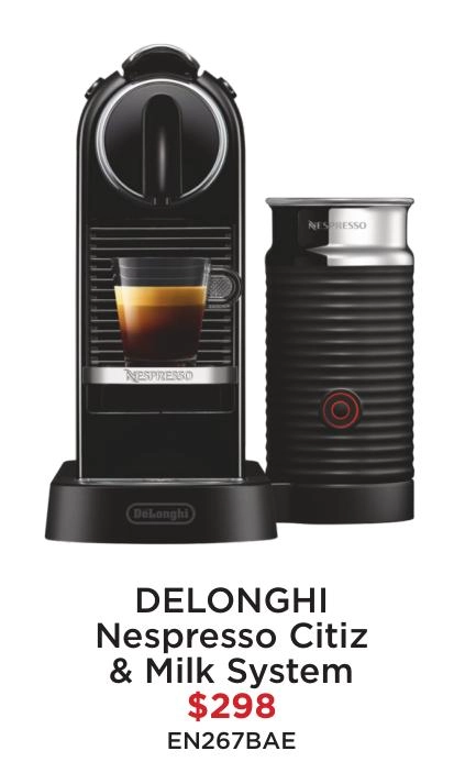 Delonghi Nespresso Citiz & Milk System