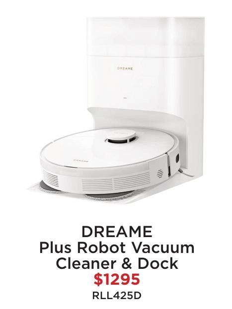 Dreame Plus Robot Vacuum Cleaner & Dock