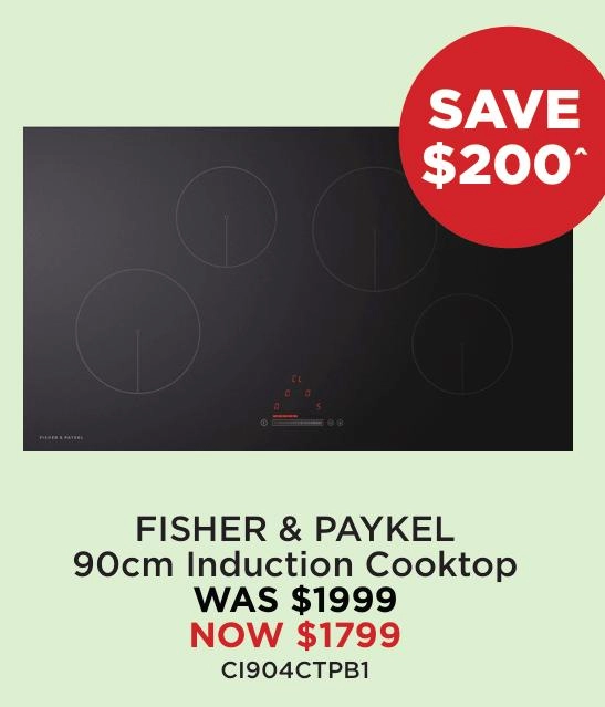 Fisher & Paykel 90cm Induction Cooktop