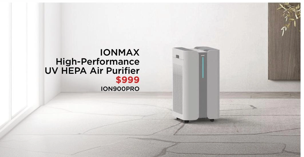 Ionmax High-Performance UV HEPA Air Purifier