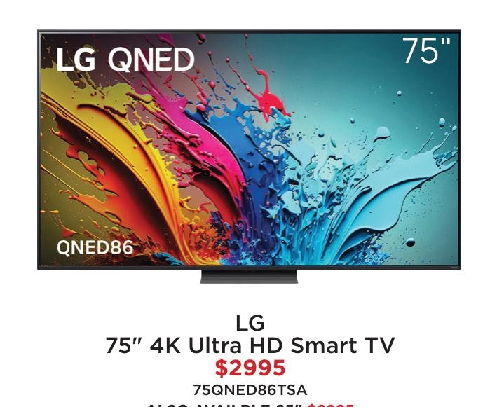 LG 65" 4K Ultra HD Smart TV