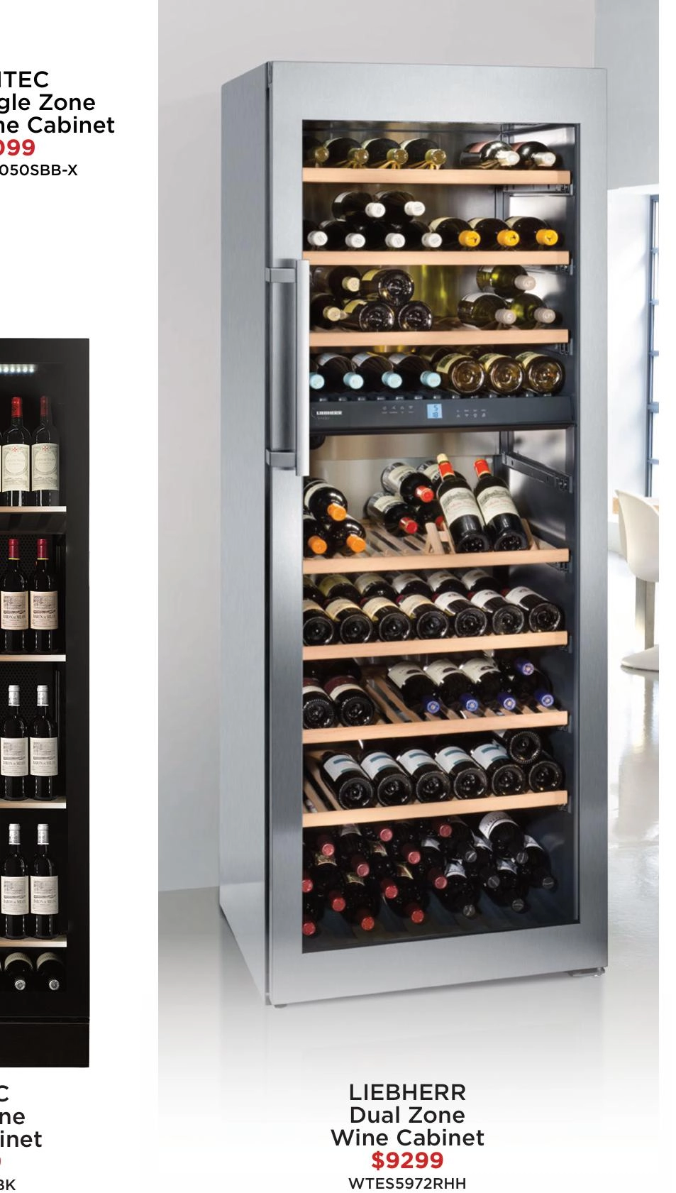 Liebherr Dual Zone Wine Cabinet