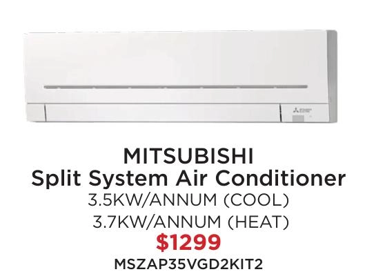 Mitsubishi Split System Air Conditioner