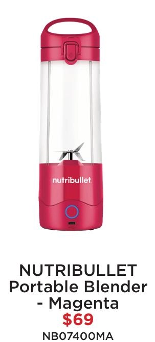 Nutribullet Portable Blender - Magenta