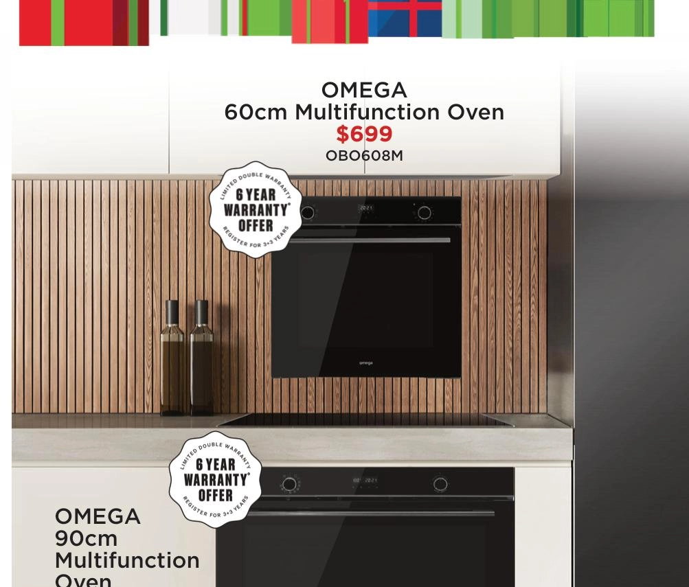 Omega 60cm Multifunction Oven