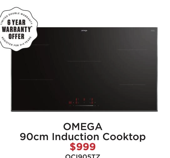 Omega 90cm Induction Cooktop