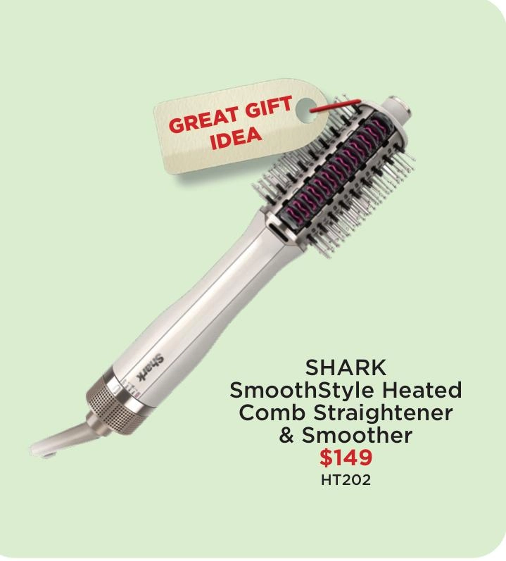 Shark SmoothStyle Heated Comb Straightener & Smoother