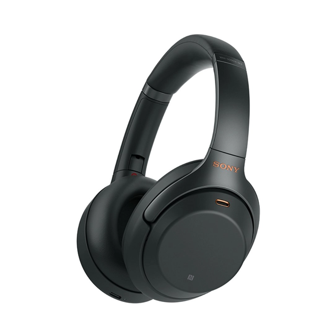 Sony Wireless Noise Cancelling Over-Ear Headphones-Black