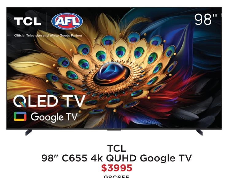 TCL 98" C655 4k QUHD Google TV