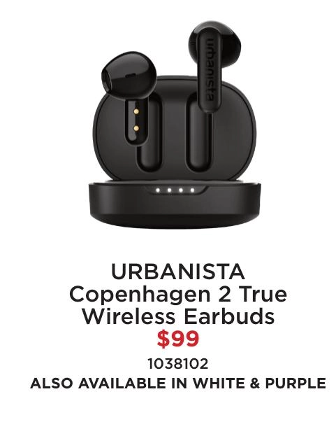 Urbanista Copenhagen 2 True Wireless Earbuds