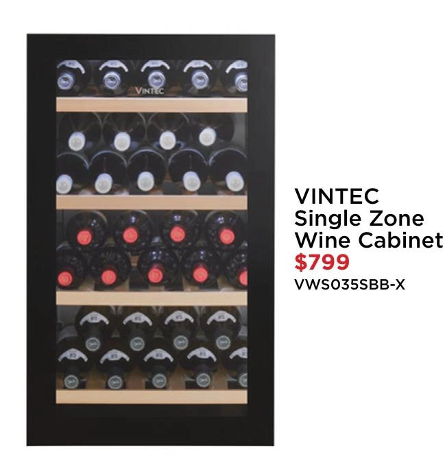 Vintec Single Zone Wine Cabinet