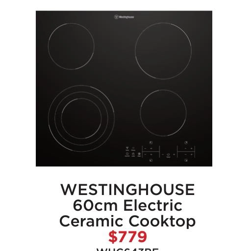 Westinghouse 60cm Electric Ceramic Cooktop