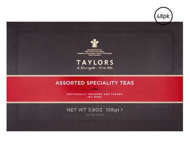 Taylors of Harrogate Assorted Specialty Tea Bag Gift Set 48pk