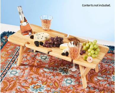 Wooden Picnic Grazing Table