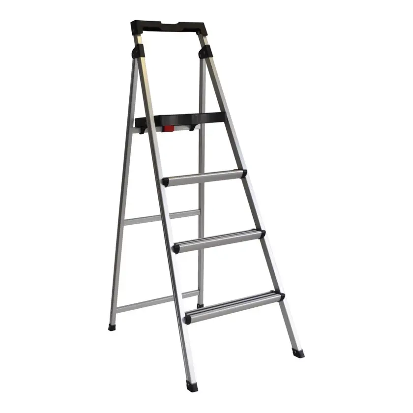 4 Step Ladder with Tray