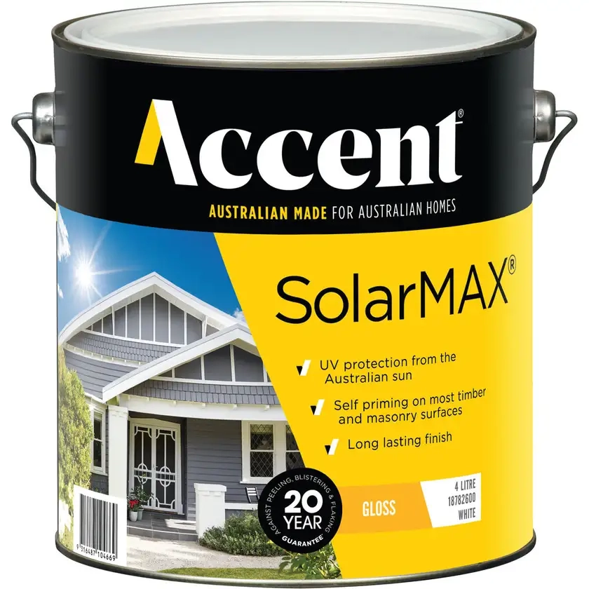 Accent® SolarMAX Exterior 4L - Gloss