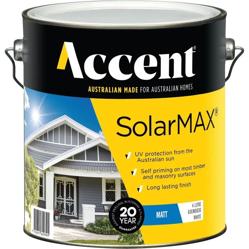 Accent® SolarMAX Exterior 4L - Matt