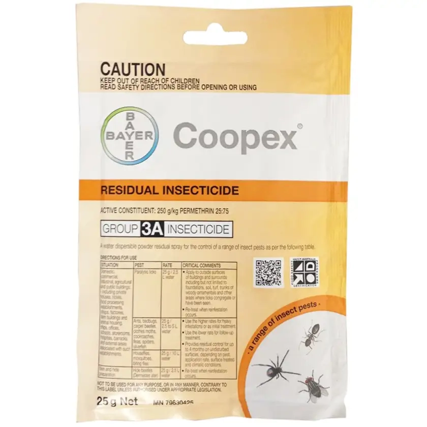 Coopex Residual Insecticide 25g