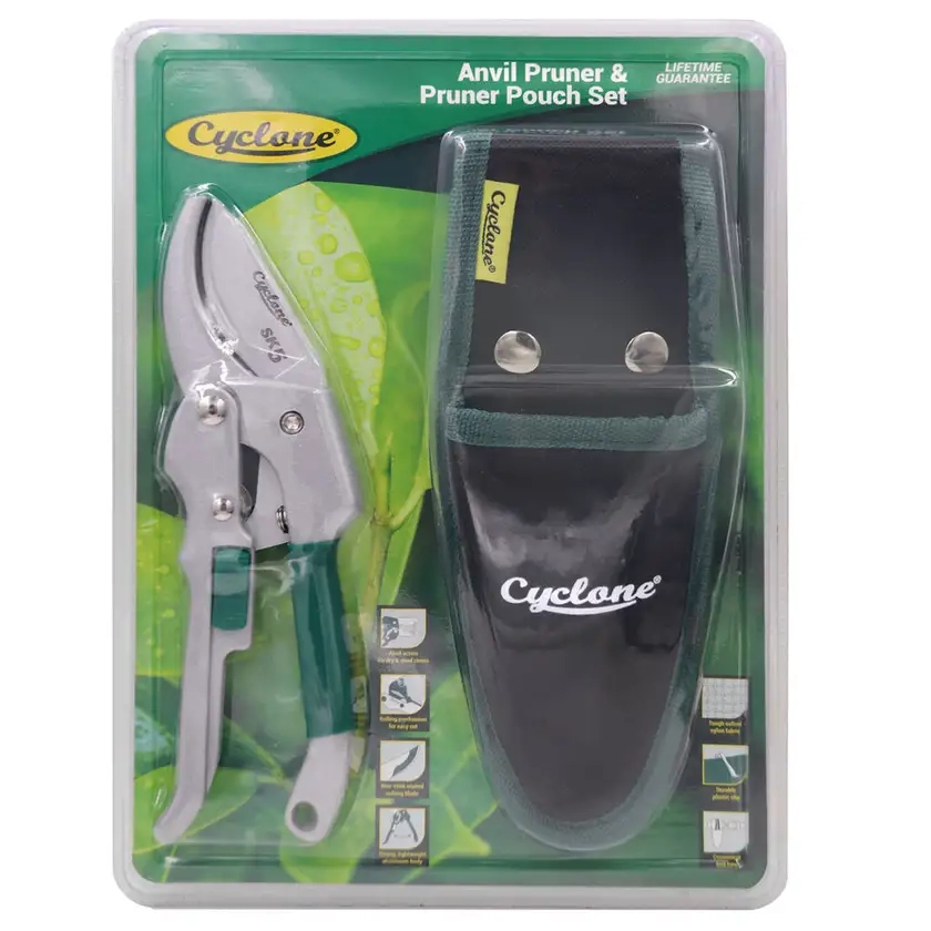 Cyclone Pruner Anvil & Pouch Set