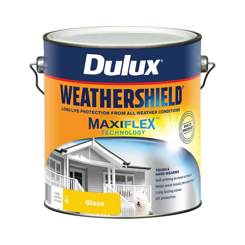 Dulux Weathershield 4L - Gloss