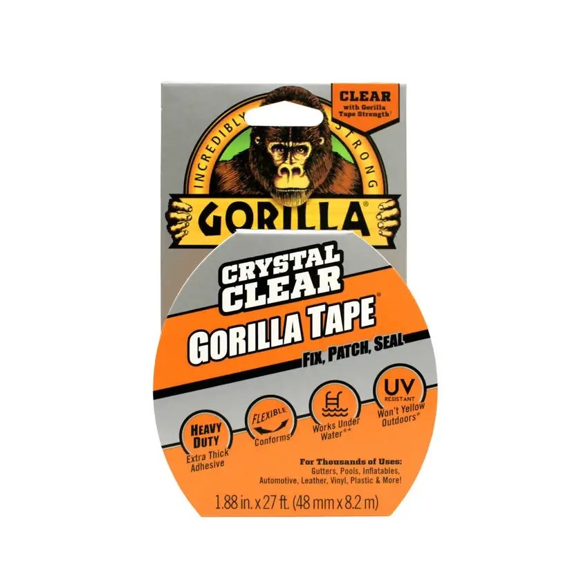 Gorilla Crystal Clear Repair Tape