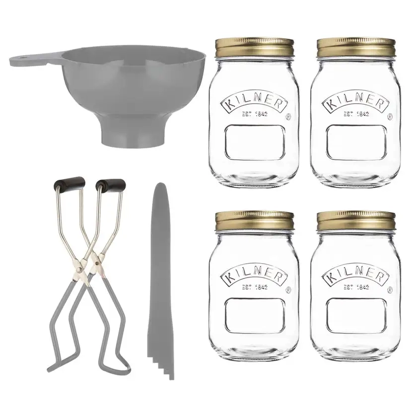 Kilner 8Pce Preserving Starter Jar Set