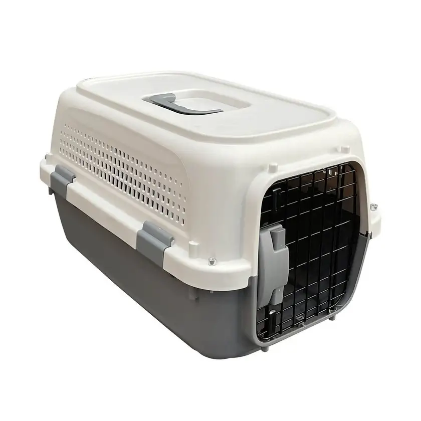 Metal Door Pet Carrier 33W x 58D x 37Hcm