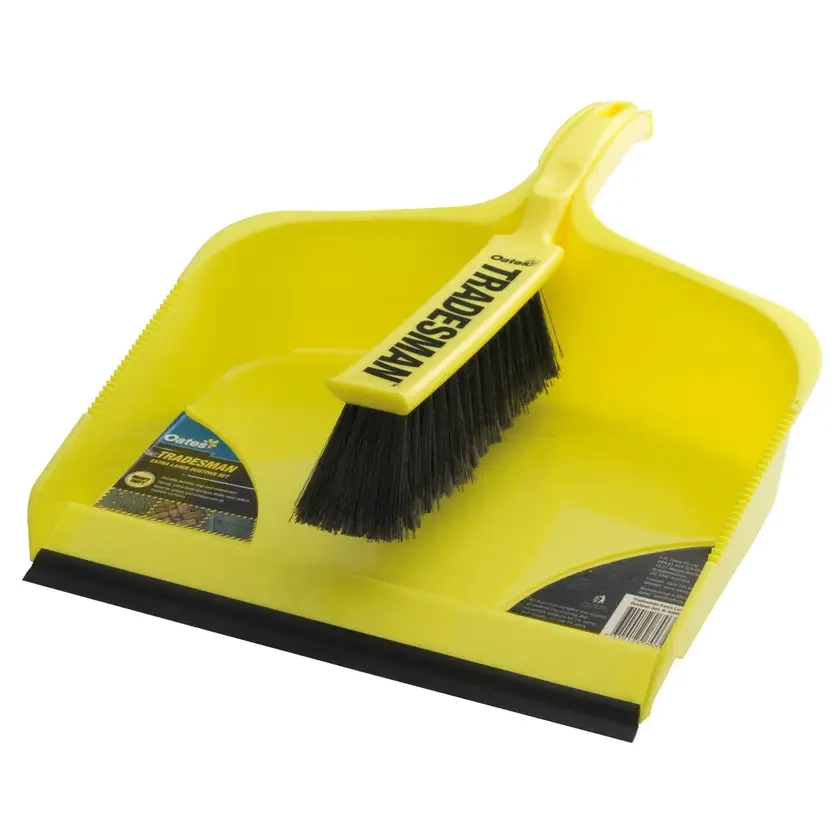 Oates Tradesman Brushware XL Dustpan Set