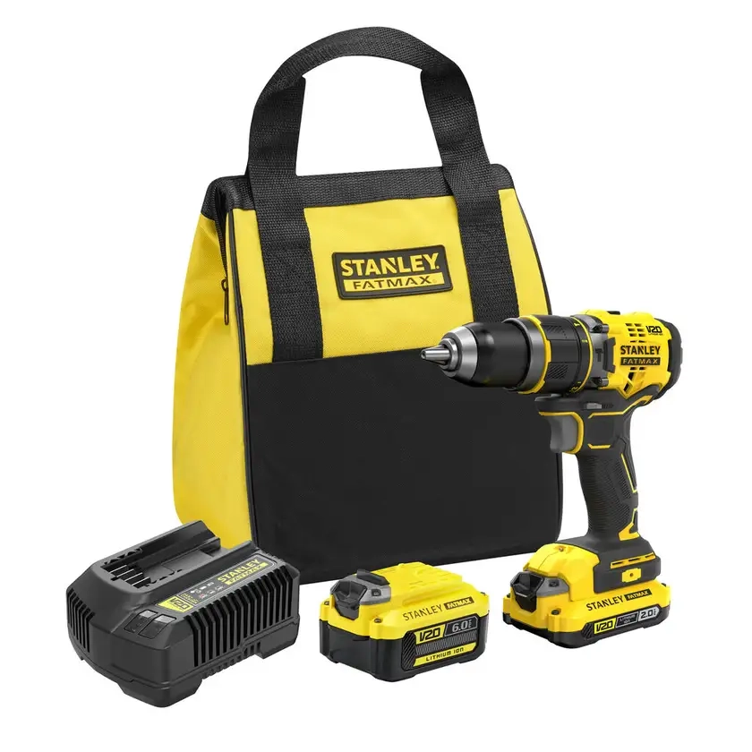 Stanley FatMax V20 18V Brushless Hammer Drill Kit