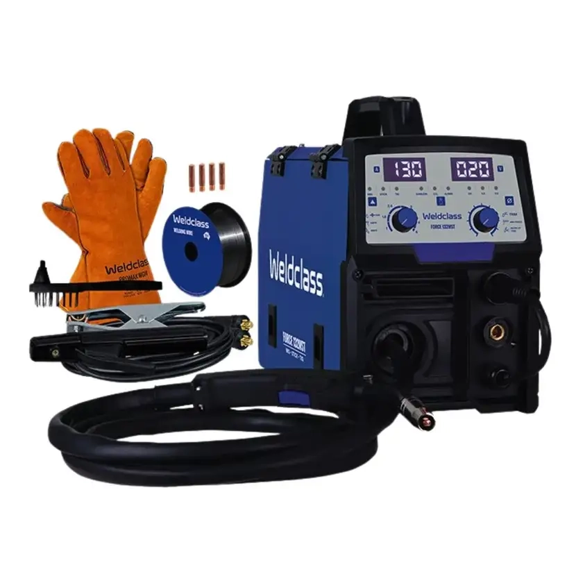 Weldclass 6Pce MIG Stick TIG 132MST Welder Ready Bundle Kit