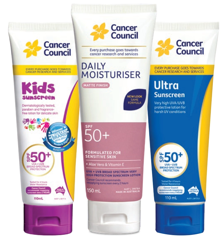 Cancer Council Selected Range