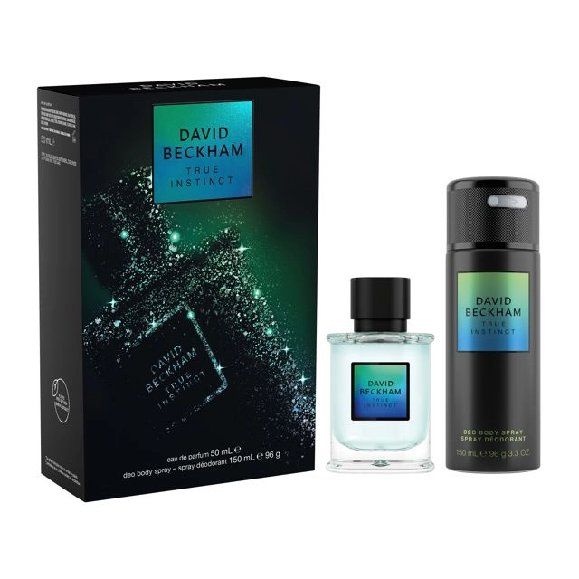 David Beckham True Instinct EDT 50ml Gift Set 2 Piece