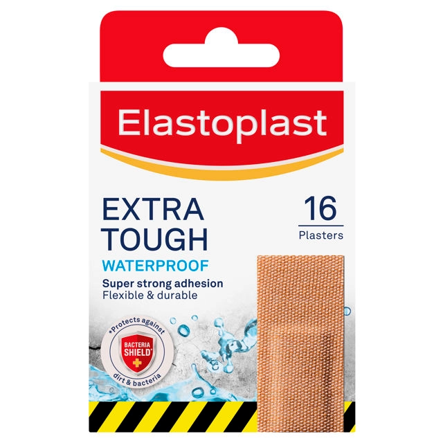 Elastoplast Heavy Fabric Waterproof Strips 16 pack