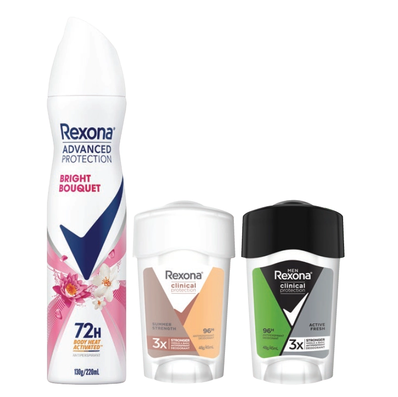 Rexona Selected Range