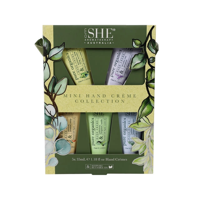 She Aromatherapy Pure Organics Hand Creme Collection 5 Piece