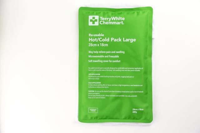 TerryWhite Chemmart Hot/Cold Gel Pack Large 28cm X 18cm