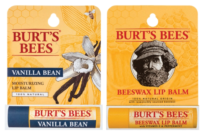 Burt's Bees Lip Balm Vanilla Bean or Beeswax 4g