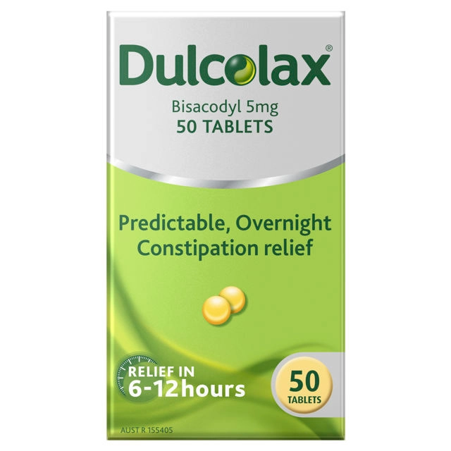 Dulcolax 5mg 50 Tablets