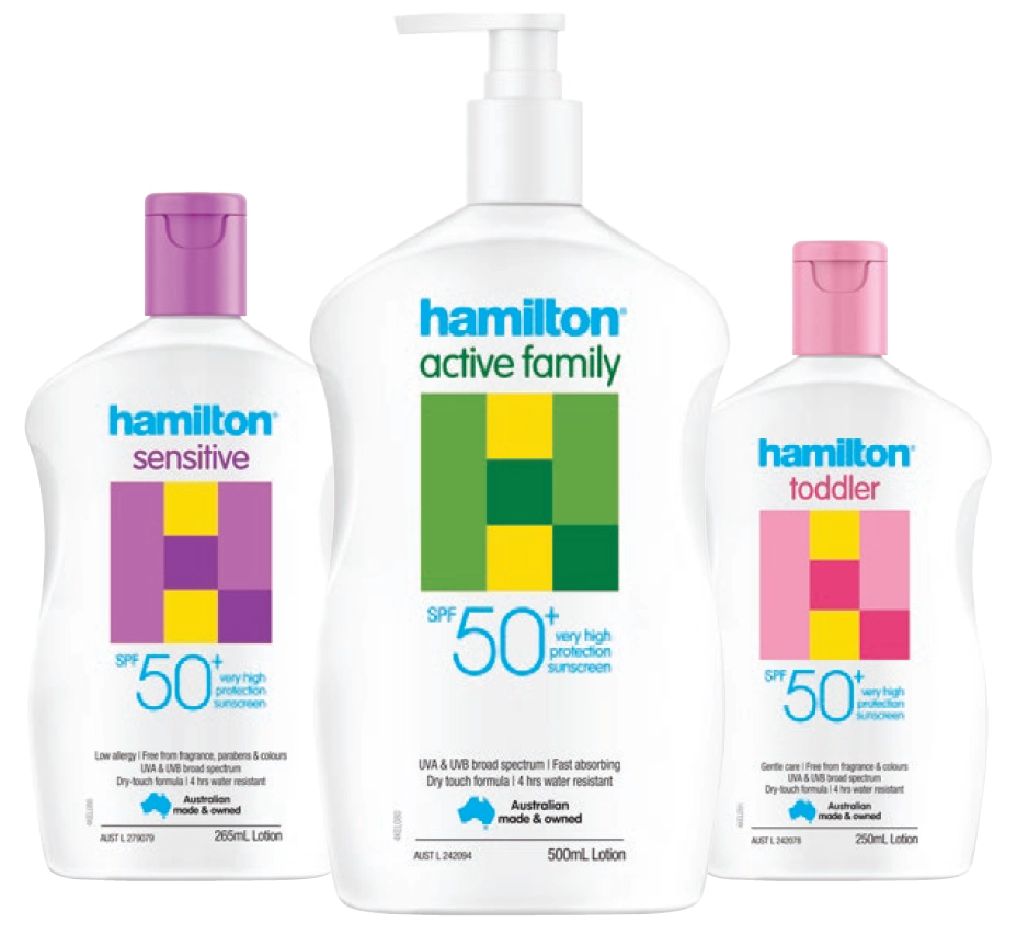 Hamilton Sun Selected Range