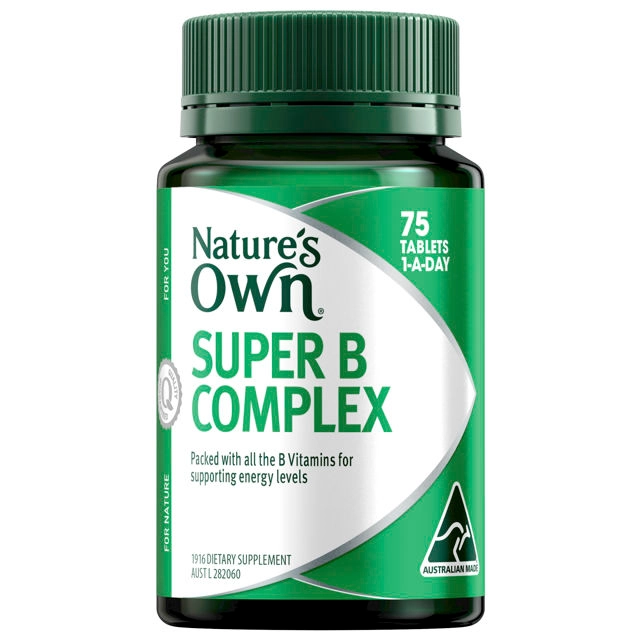 Nature’s Own Super B Complex 75 Tablets