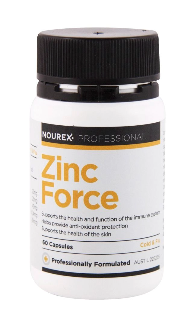 Nourex Professional Zinc Force 60 Capsules