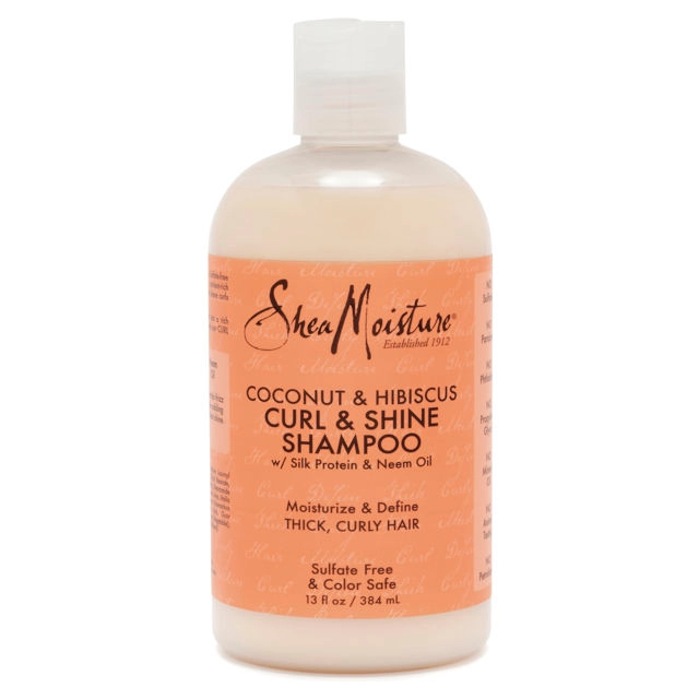 SheaMoisture Coconut & Hibiscus Curl & Shine Shampoo 384ml