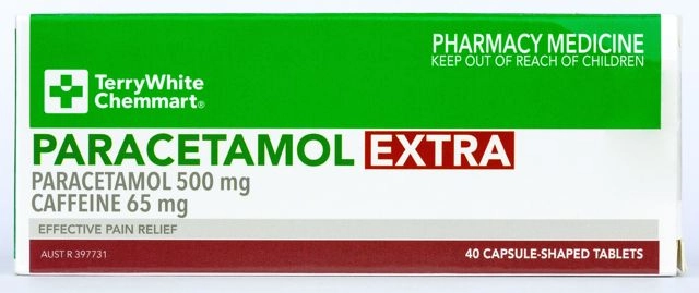 TerryWhite Chemmart Paracetamol Extra 40 Tablets