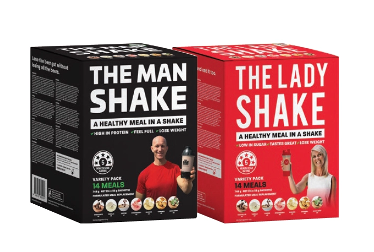 The Man Shake & The Lady Shake 14 Pack Selected Range