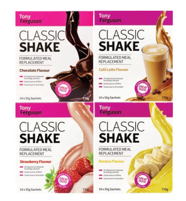 Tony Ferguson Classic Shake 14 Pack Selected Range