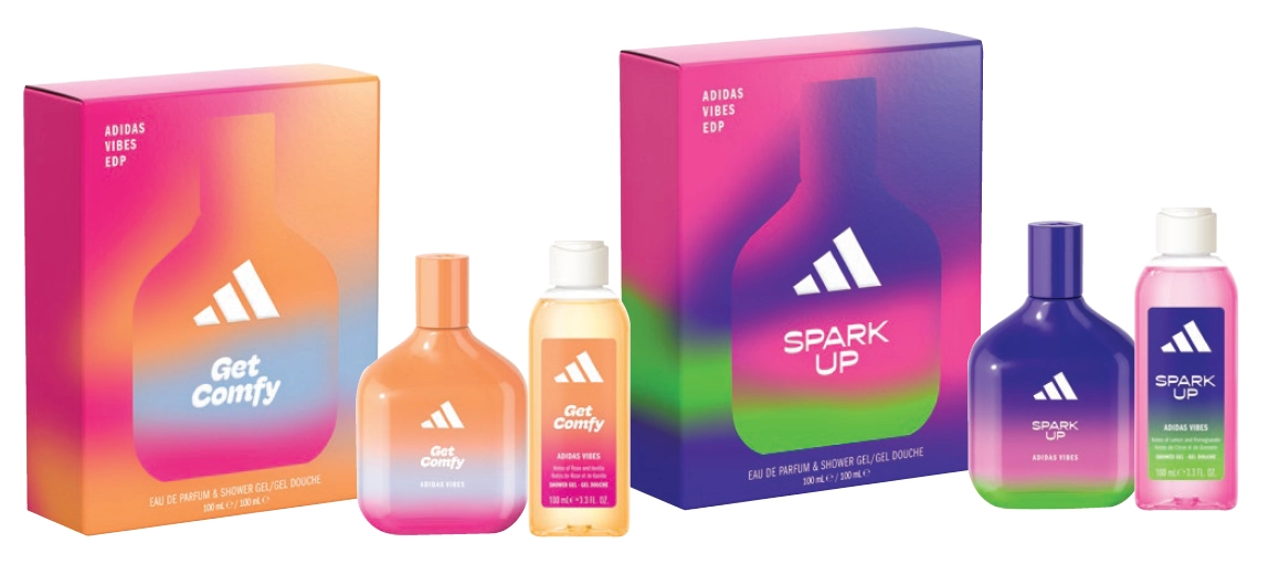 Adidas Get Comfy, Spark Up EDP 100ml Gift Set 2 Piece