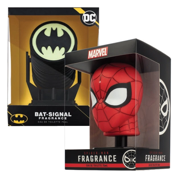 Batman Bat Signal or Spiderman EDT Spray 75ml