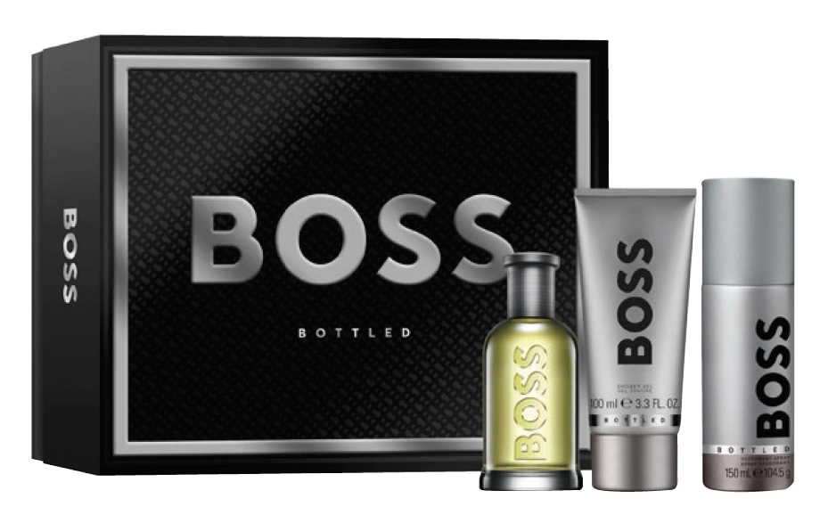 Boss Bottled EDT 100ml 3 Piece Gift Set