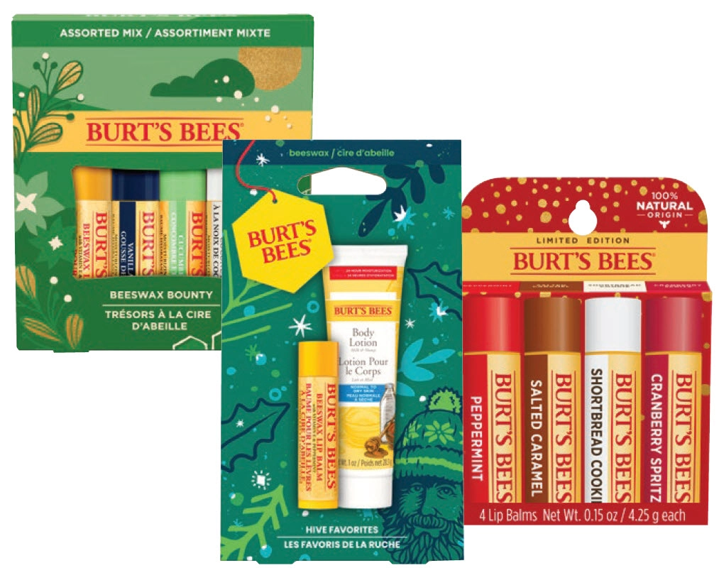 Burt’s Bees Selected Range